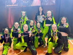 Sukces tancerek Akademii MOSiR Grybów w Skołyszynie