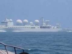 Tajemniczy chiński okręt w ważnej zatoce. Krążą niepokojące doniesienia