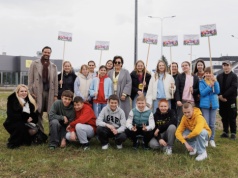 Na wiosnę rozkwitną tu kwiaty, a później ogród biblijny – kolejna edycja akcji 'Tulipany dla hospicjum Via Spei”