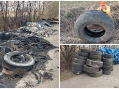 Nieznani sprawcy podpalili 5 ton odpadów zebranych przez społecznika