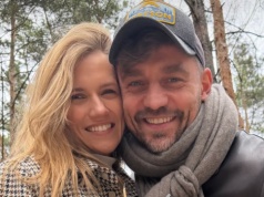 Takie życzenia Kaczorowska złożyła Rogacewiczowi w dniu 46. urodzin. Tylko spójrzcie na tort