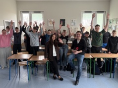 Młodzież poznała tajniki pracy dziennikarskiej