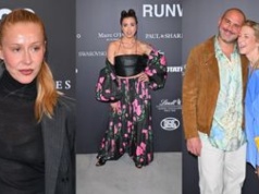 Celebryci lansują się na pokazie: Ciemnousta Katarzyna Warnke, Maja Hyży w kwiatach, uchachana Lara Gessler z mężem (ZDJĘCIA)