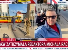 Policja komentuje lamenty Rachonia, że nie jest prześladowany przez Tuska, tylko popełnił wykroczenie