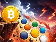 Kryptowaluty: Bitcoin pogłębia straty, a altcoiny spadały nawet o 2,2%