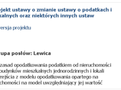 Nowe bloki deweloperskie prawdopodobnie ominą wyższy podatek od mieszkań!
