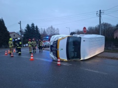 Nie ustąpił pierwszeństwa. Ranni trafili do szpitala