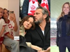 Znane osobistości kibicują piłkarzom: Julia Bednarek, Anna Lewandowska z córkami, Olivier Janiak z żoną (ZDJĘCIA)