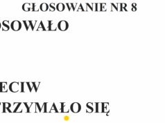 Niecodzienne głosowanie w Sejmie. "Za" byli wszyscy posłowie