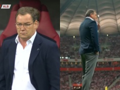 Jan Urban na meczu Polska-Albania. Tym detalem selekcjoner zachwycił stylistkę