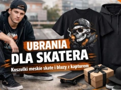 Ubrania dla skatera – koszulki skate męskie z nadrukiem i bluzy z kapturem