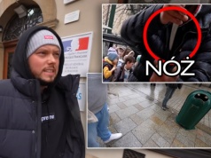 Książulo chciał przetestować jedzenie. Nagle ktoś wyciągnął nóż