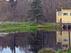 "Czarna maź" w kanale w Grzybowie