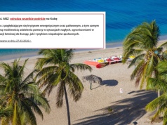 Polacy powinni zrezygnować z podróży na Kubę. Najwyższy stopień ostrzeżenia