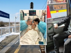 17-letni Dominik pomagał nieznajomej na kolei, gdy ruszył pociąg. Teraz taki cios