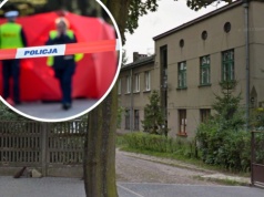 Nieprzytomny leżał przy cmentarzu. Zabójstwo w Pabianicach. "Zatrzymano dwie osoby"