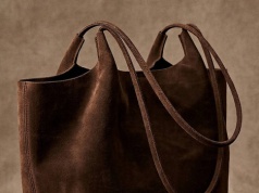 Czekoladowa torba shopper - to nie hit z CCC, to "zamszowe" cudeńko z Sinsay!