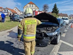 Dwa wypadki, ciężkim dzień strażaków OSP Skwierzyna