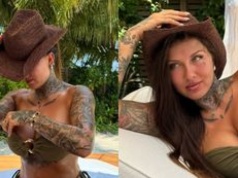 Kowbojka Deynn ODSŁANIA WDZIĘKI w bikini. "Kobieta rakieta" (FOTO)