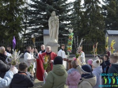 Procesja i msza święta w Bazylice Mniejszej – Niedziela Palmowa w Sieradzu
