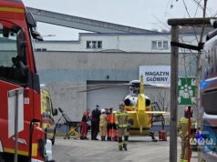 Wypadek na Kopalni Sobieski w Jaworznie. Górnik wyjechał na powierzchnię przytomny