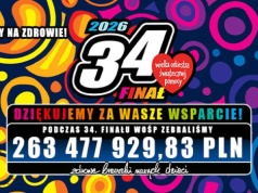 WOŚP podsumowała 34. Finał. Ogłoszono, ile ostatecznie udało się zebrać. Padł kolejny rekord?