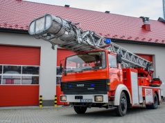 OSP w Bilczy z ‘nową’ drabiną. Wcześniej jeździła w PSP