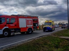 Śmiertelny wypadek na DK11