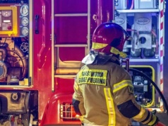 Płonie basen w Krośnie! Na miejscu osiem zastępów straży, trwa akcja gaśnicza