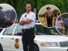 Policjant dotyka auta przed kontrolą? Robi to w konkretnym celu