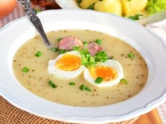 Prosty przepis na zur wiejski. Zdradziła mi go gospodyni z baru mlecznego