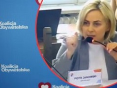 "Niech się pan zamknie". Gwałtowna reakcja burmistrz z KO