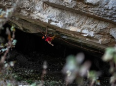 13-letni Leo Cea na klasyku „Underground” 9a (8c+/9a)