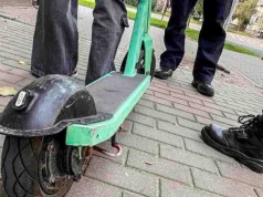 Zielona Góra. Wpadł hulajnogą na radar w centrum miasta, prędkość wbiła w fotel policjantów