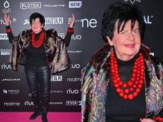 Joanna Senyszyn na Jupiterach Roku Plotka. Tego dodatku nie mogło zabraknąć