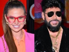 Krzysztof Rutkowski zabawił się modą na ściance. Odsłonięty tors, ZŁOTO i błyszcząca kreacja