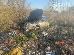 Nie opanował Skody i zakończył jazdę w zaroślach oraz pryzmie zgniłej cebuli