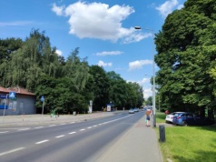 Kraków sprzed budowy tramwaju do Mistrzejowic. Zdjęcia sprzed inwestycji