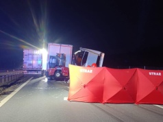 Śmiertelny wypadek na DK78. Trasa zablokowana