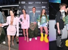 Nicol Pniewska zabrała na imprezę NOWEGO CHŁOPAKA, a jej ojciec mocno WYDEKOLTOWANĄ ukochaną. Fajna rodzinka? (ZDJĘCIA)