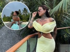 Deynn ZACHWYCA w koronkowej kreacji. Pokazała idealną sylwetkę w zmysłowych kadrach