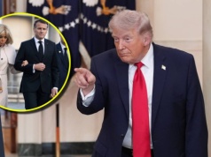 "Dochodzi do siebie po prawym sierpowym". Trump zadrwił z Macrona, jest odpowiedź