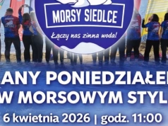 Lany Poniedziałek w morsowym stylu nad zalewem siedleckim