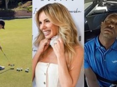 Izabela Janachowska chwali się golfowymi umiejętnościami syna. "Czy to rośnie drugi Tiger Woods?" Wyszło NIEZRĘCZNIE?