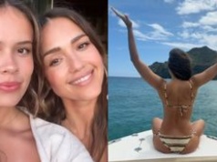 Jessica Alba na rodzinnych wakacjach. Nie zabrakło zdjęć z córką i kadrów w bikini... (ZDJĘCIA)