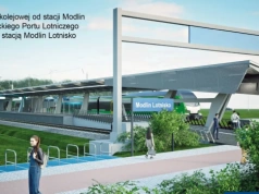 Pociągiem na lotnisko w Modlinie – jest przetarg na budowę połączenia kolejowego