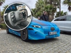 Mercedes z wolantem zamiast kierownicy. Nie oderwiesz od niego rąk