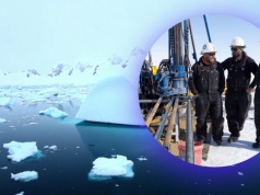 Naukowcy stopili 523 metry lodu na Antarktydzie, żeby wydobyć 228-metrowy fragment skały. Liczy nawet 23 miliony lat