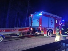 Tragiczny wypadek na Pomorzu. Auto wpadło do rzeki