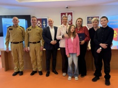 11-letni bohaterowie Zuzia Dekasińska i Wiktor Kaleta uhonorowani